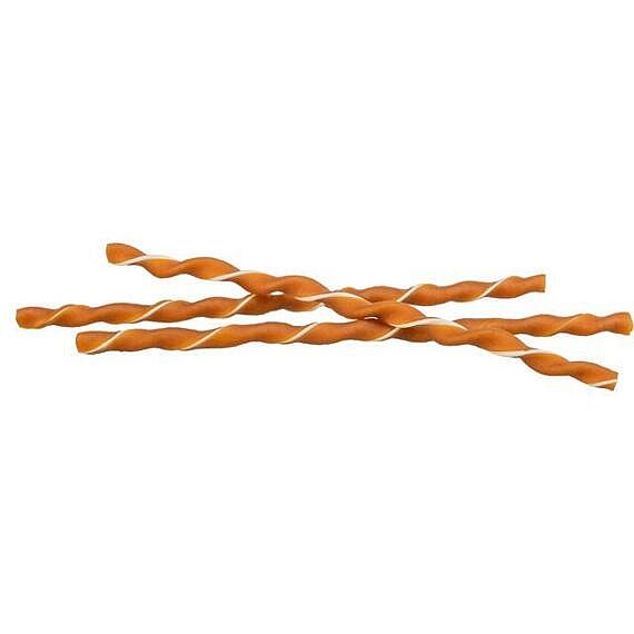 Twisters - krútené tyčky s kuracím mäsom bulk [50 ks], 34 cm/ 40 g