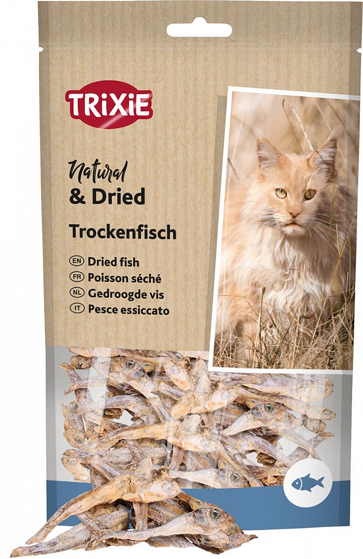 Trixie Sušené rybicky, maškrta pre macky, 50 g