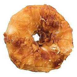Denta Fun Chicken Chewing Ring, bulk, ø 5 cm, 27 g