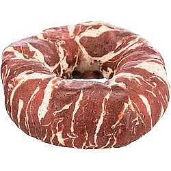 Denta Fun Marbled Beef Chewing Ring. bulk, ø 10 cm, 110 g