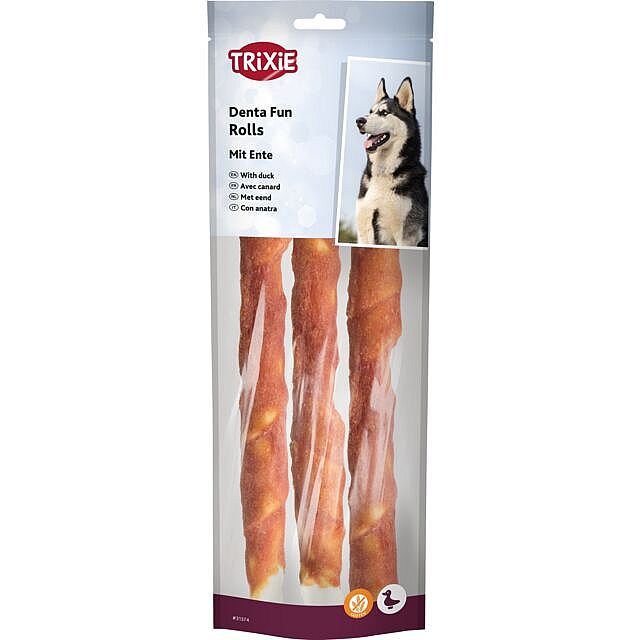 Denta Fun Duck Chewing Rolls, 28 cm, 3 pcs./250 g