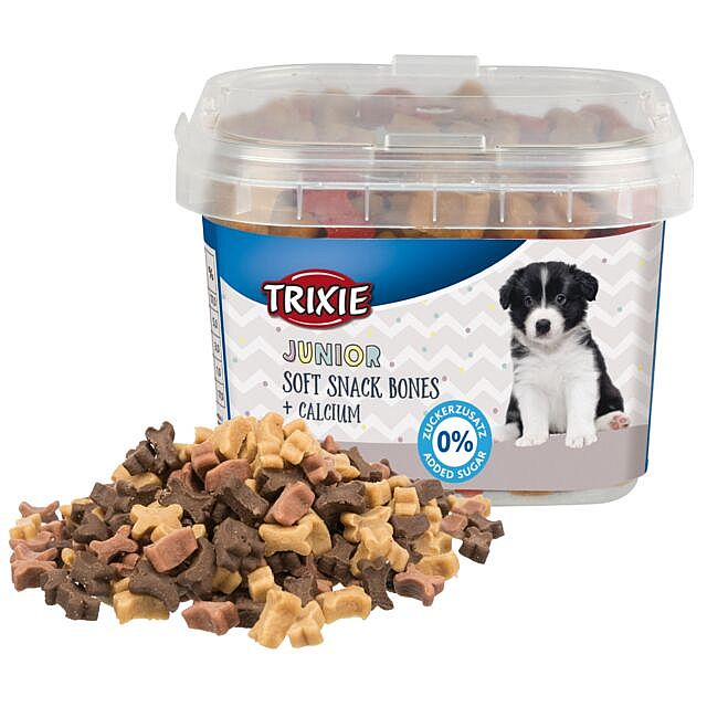 Junior Soft Snack Bones with calcium, 140 g