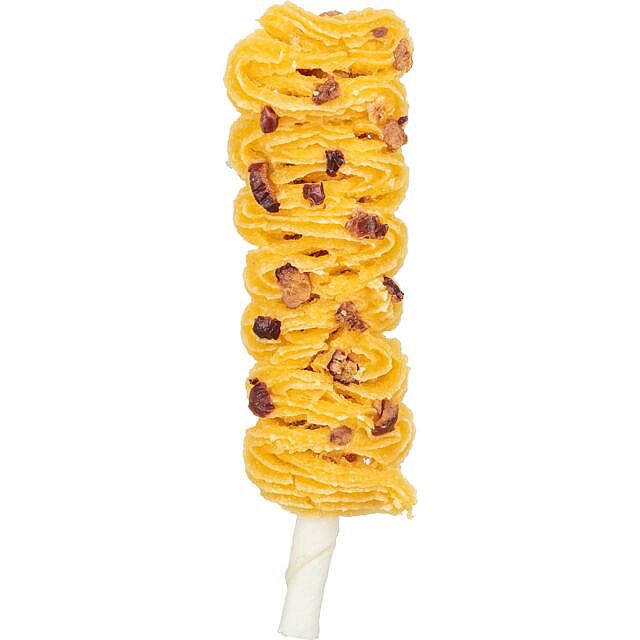 PREMIO Lolly, lízátko s kuraťom a brusnicami, bulk 12 cm, 30 g