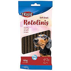 Soft Snack rotolinis, beef, 12 cm, 12 pcs./120 g