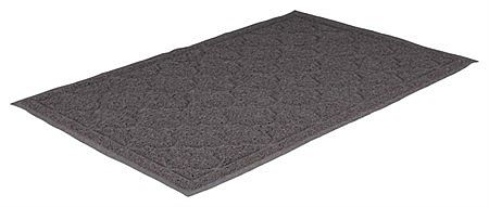Litter tray mat, PVC, 60 × 90 cm, anthracite