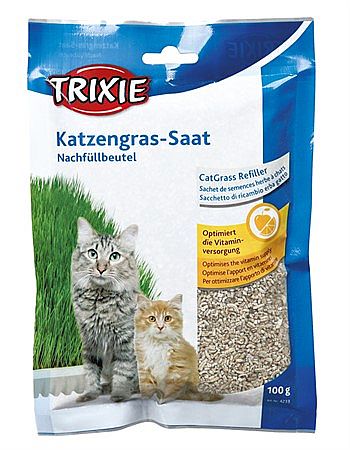 Organic cat grass refill for 4232, bag/approx. 100 g