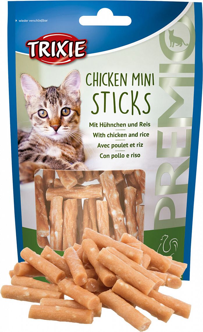 PREMIO Chicken Mini Sticks, 50 g