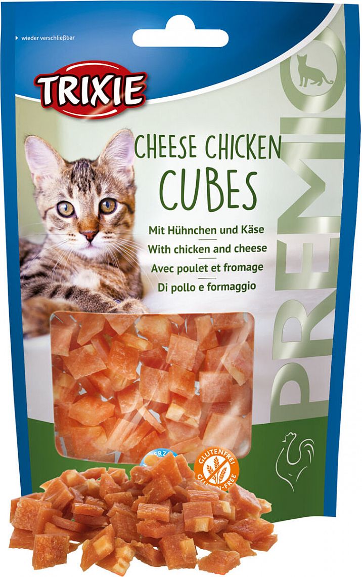 PREMIO Cheese Chicken Cubes, 50 g