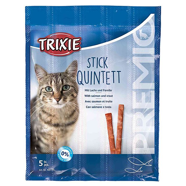 PREMIO Stick Quintett, salmon/trout, 5 × 5 g
