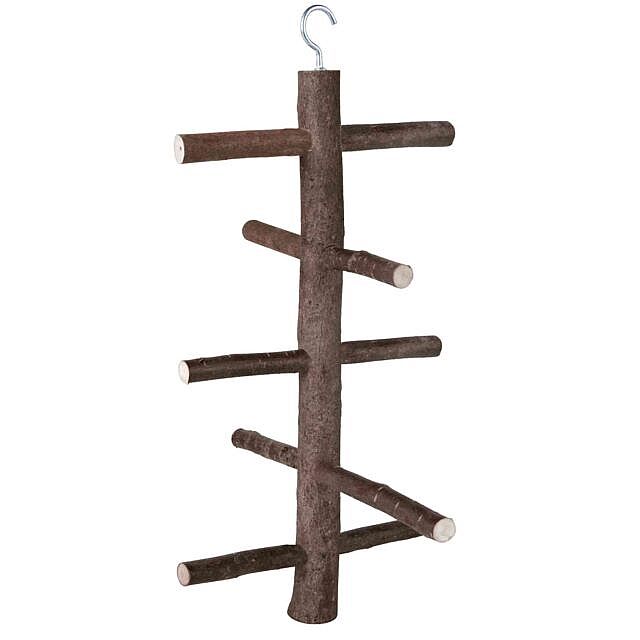 Climbing frame, bark wood, 27 cm
