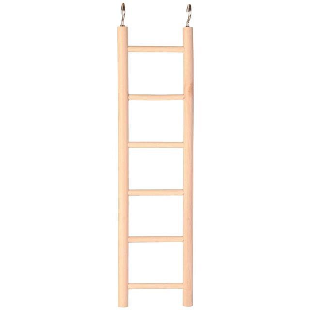 Ladder, wood, 6 rungs/28 cm