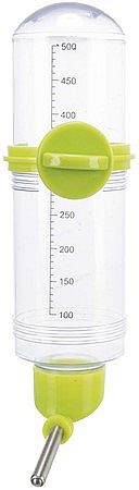 Water bottle with screw attachment, plastic, 500 ml