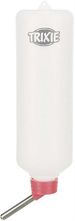 Water bottle with wire holder, plastic, 450 ml