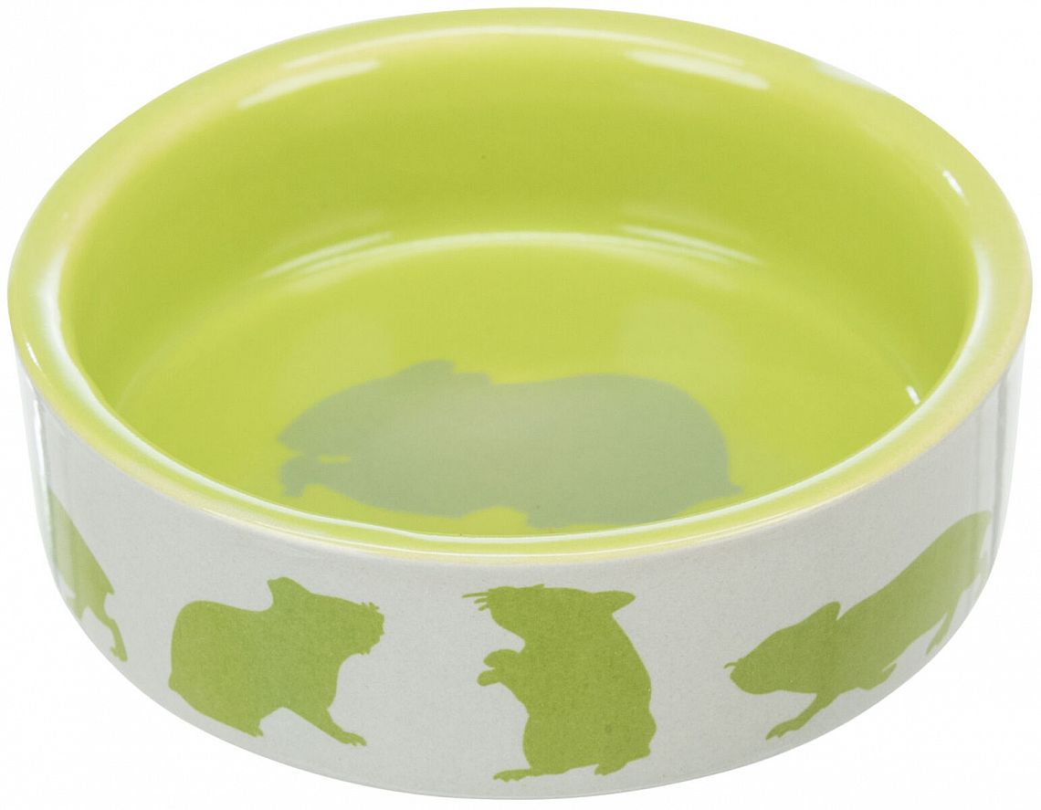 Bowl, hamster motif, ceramic, 80 ml/ø 8 cm