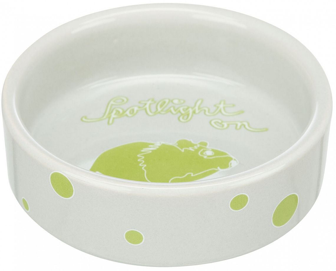 Bowl, Spotlight comic hamsters, ceramic, 90 ml/ø 8 cm