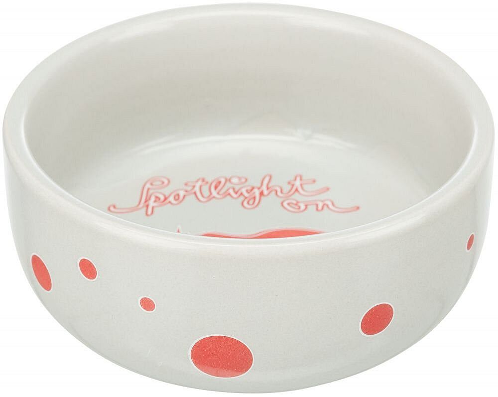 Bowl, Spotlight comic guinea pigs, ceramic, 250 ml/ø 11 cm