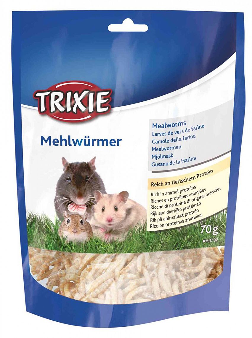 Mealworms, dried, 70 g