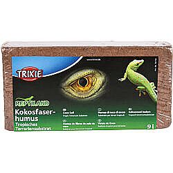 Coco soil, substrate, pressed, gives 9 l