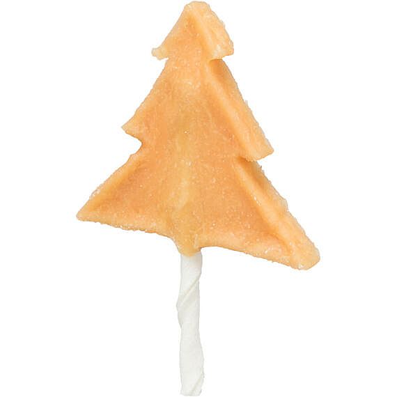 Xmas Chicken tree lollipop, vianočné mäsové lízatko, 12 cm, 28 g