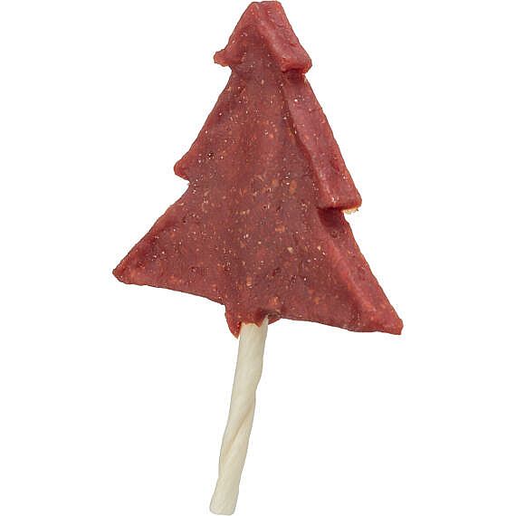 Xmas Duck tree lollipop, vianočné mäsové lízatko, 12 cm, 28 g