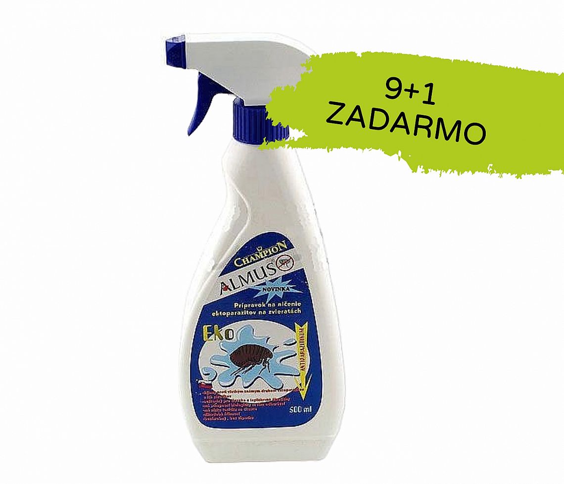 SUPER CHAMPION 500ml modrý rozprašovač 9+1 ZDARMA