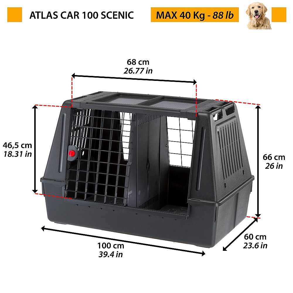 ATLAS CAR 100 SCENIC BLACK