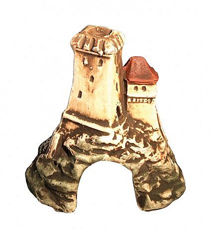 HRAD na skale 1 - akva. dekorácia