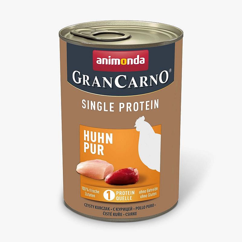 Animonda Konzerva GRANCARNO Single Protein 400 g - cisté kuracie