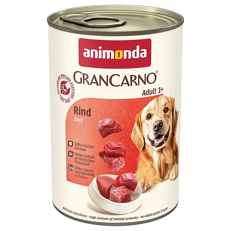 Animonda Konzerva GranCarno ADULT hovadzie 400 g