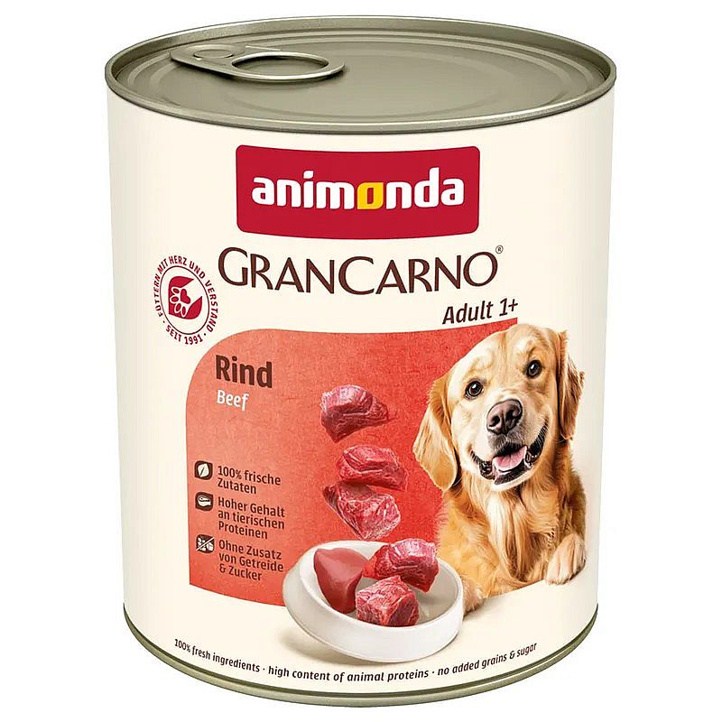 Animonda Konzerva GranCarno ADULT hovadzie 800 g