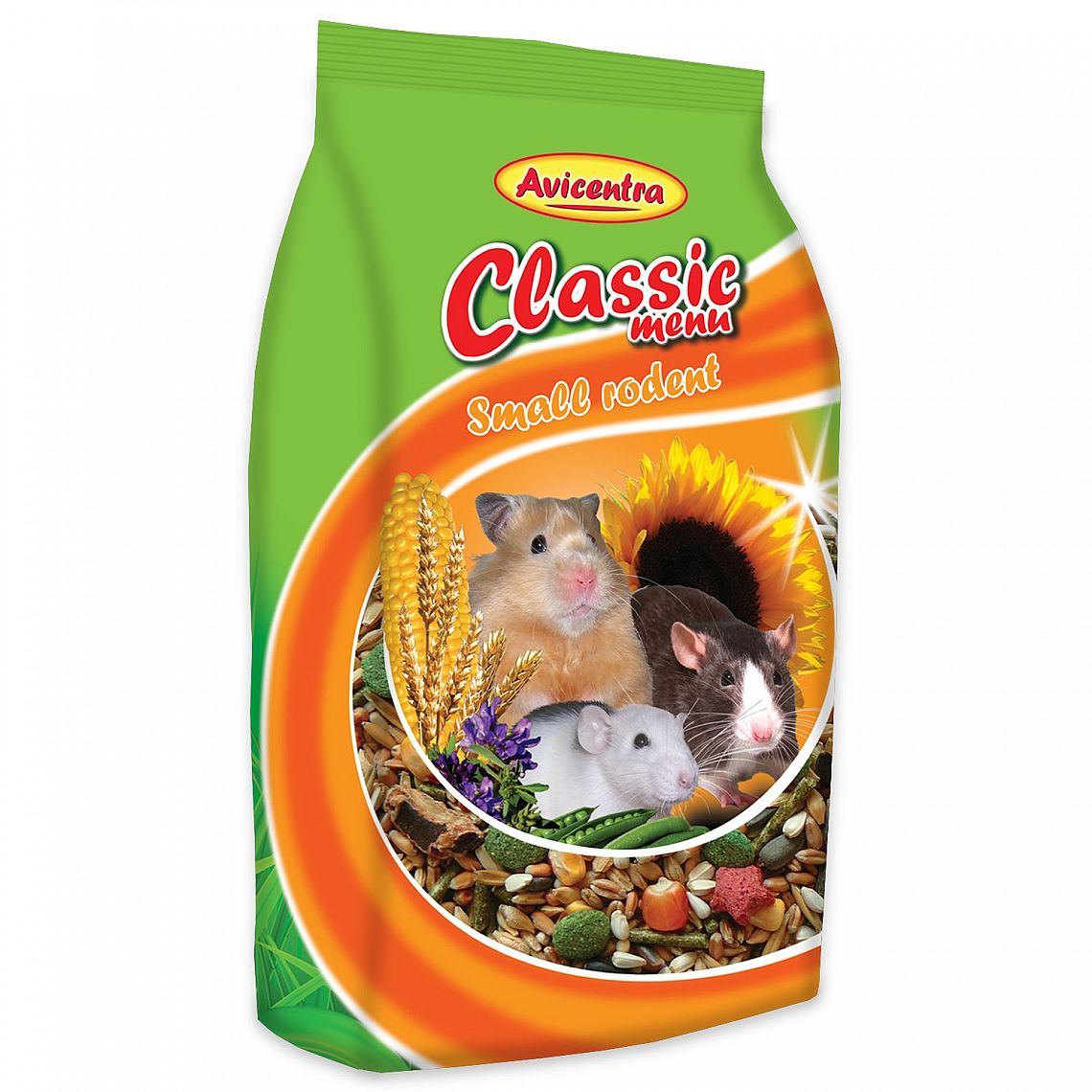 Avicentra Classic Menu Malý hlodavec 1kg