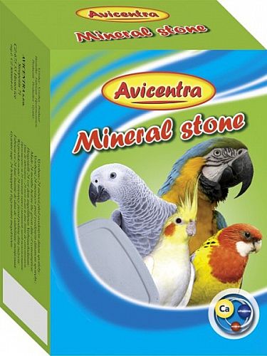 Avicentra Mineralný kamen pre papagáje -1ks 170g