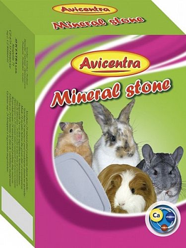 Avicentra Mineralný kamen pre hlodavce 170g