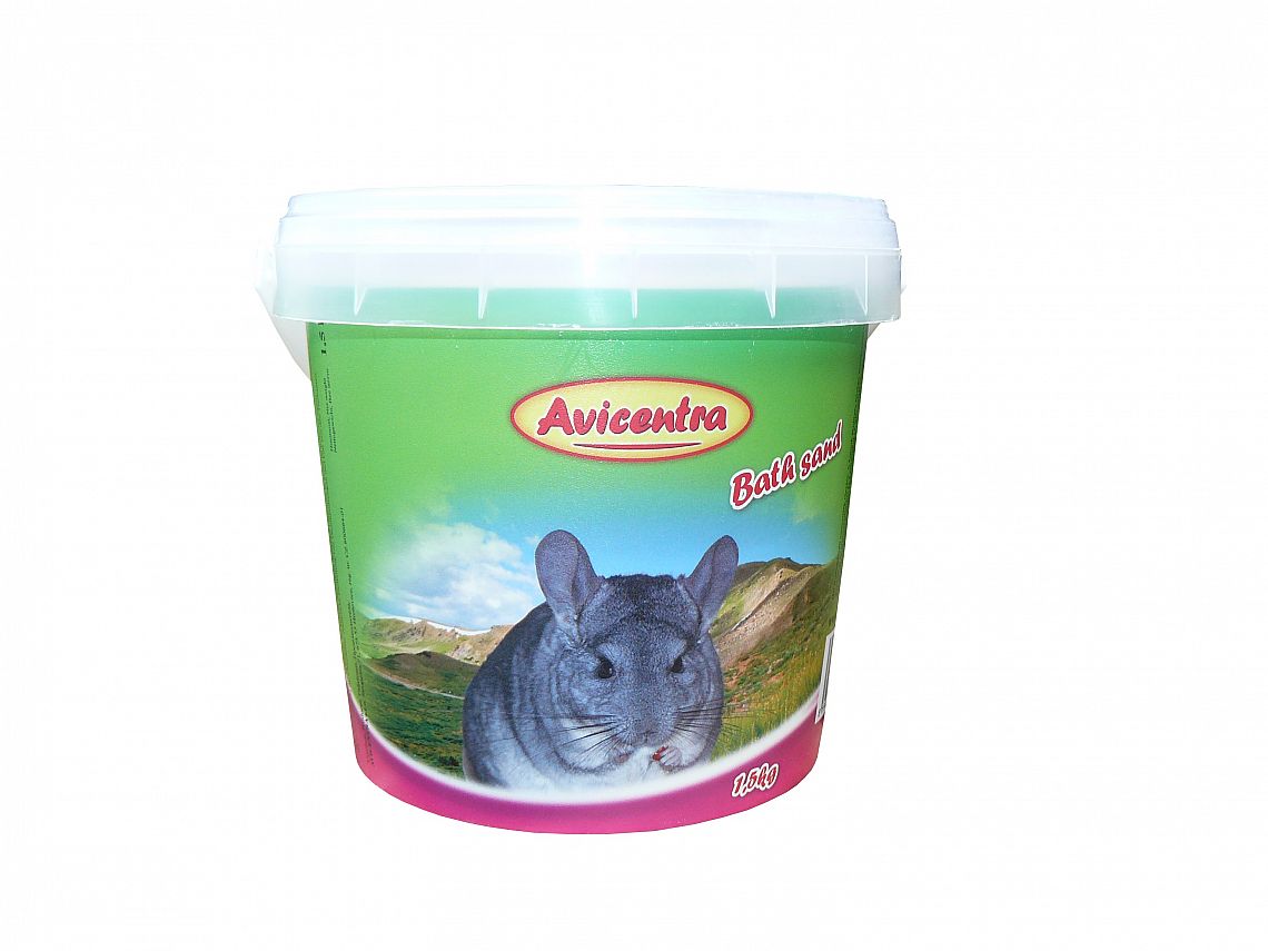 Avicentra Piesok pre cincily -1,5kg vedierko