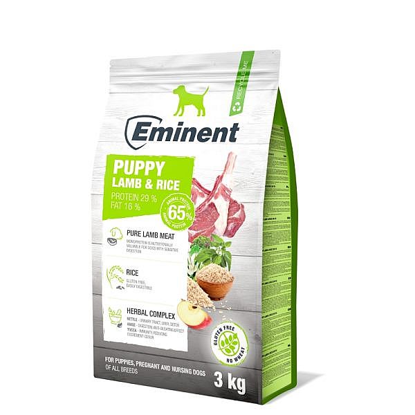 Eminent Puppy Lamb & Rice 3 kg