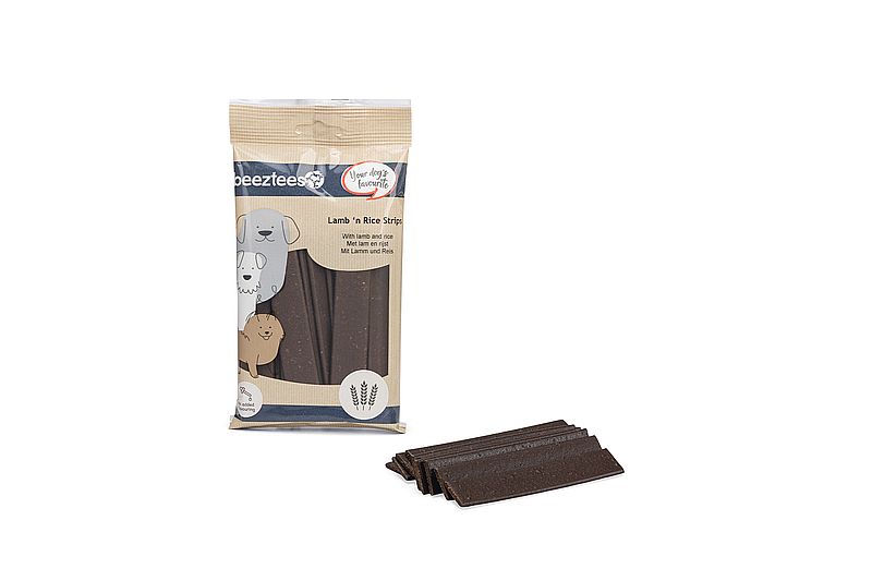 DELISNACKS plátky 150g jahňa, ryža