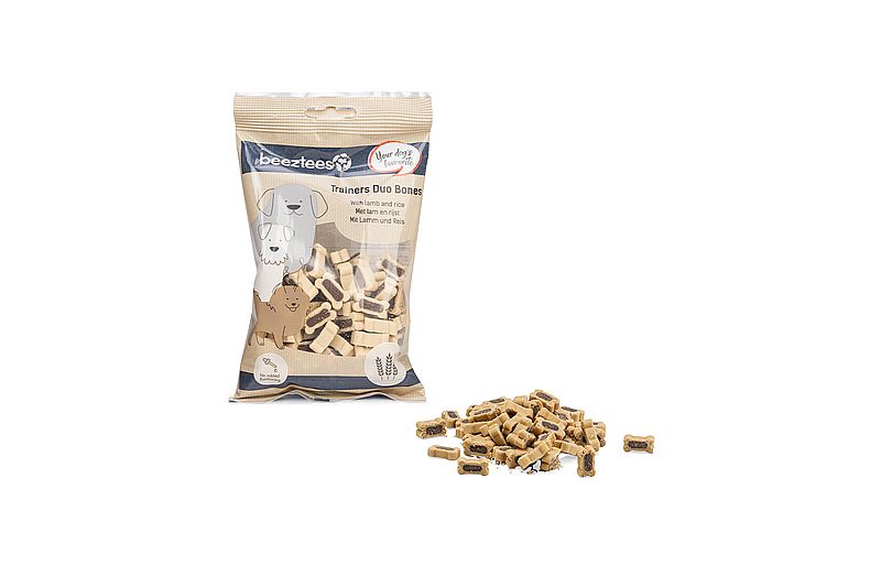DELISNACKS mini kostičky 150g jahna, ryža