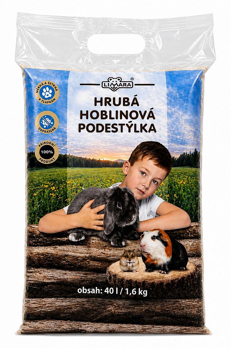 Hobliny HRUBÉ 40l/1,6KG LIMARA