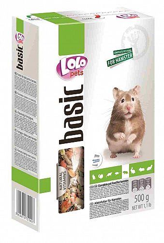 LOLO škrecok 500g základné krmivo