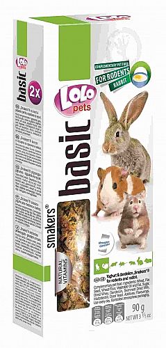 LOLO tycinka pre hlodavce 2ks - jogurt 90g