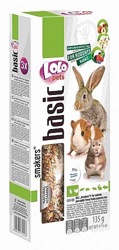 LOLO Tycinka pre hlod.3ks - ovoc/pop/orech 135g