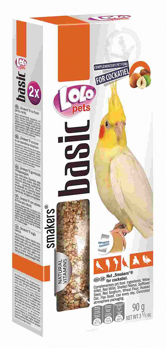 LOLO Korela tycinka 2ks - orechy 90g