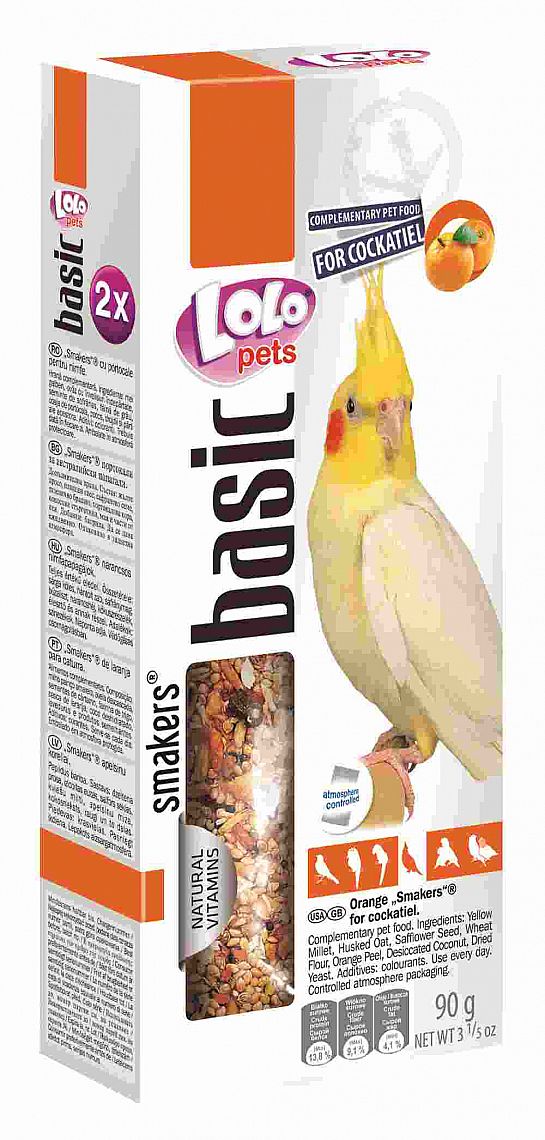 LOLO Korela tycinka 2ks - pomaranc 90g
