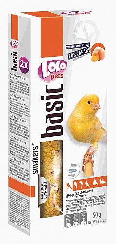 LOLO Kanárik tycinka 2ks - vajce 50g
