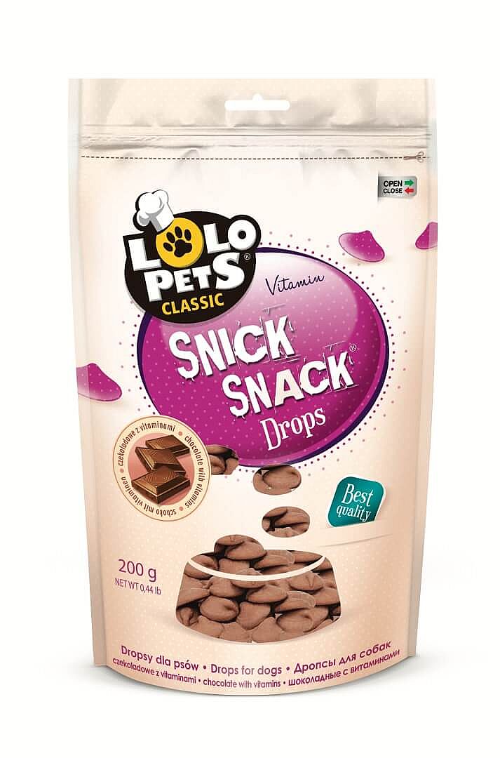 LOLO Cokoládové dropsy pre psa 200g
