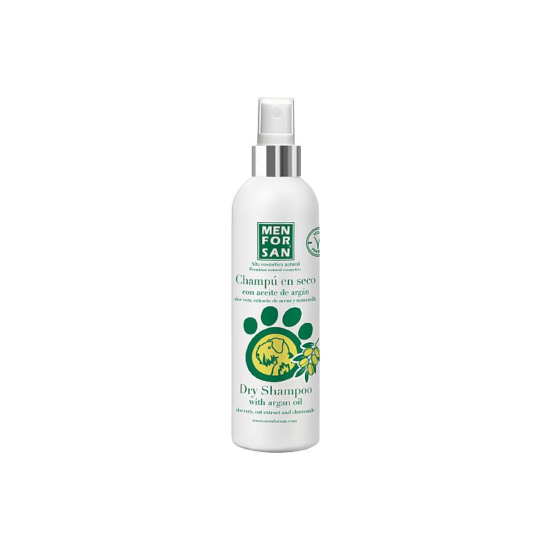 Suchý šampón pre psov s argánovým olejom 250ml