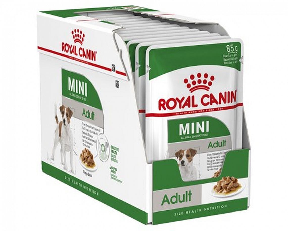 Royal Canin Mini Adult in Gravy 12 × 85 g