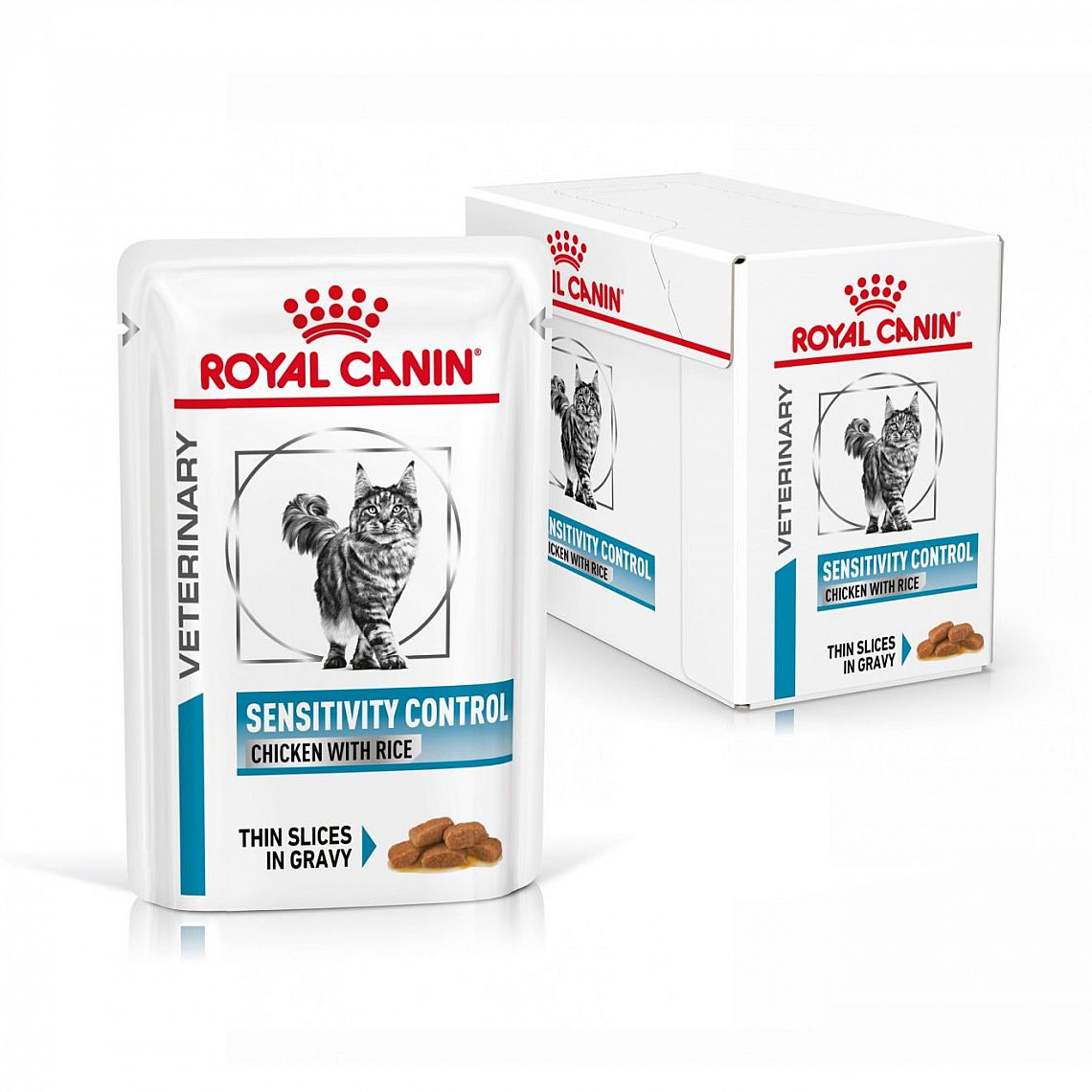 VHN cat Royal Canin Veterinary Sensitivity Control Chicken & Rice kapsičky 12 × 85 g