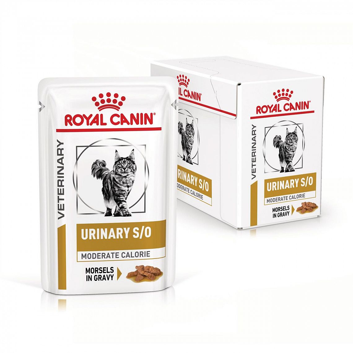 VHN cat Royal Canin Veterinary Urinary S/O Moderate Calorie kapsičky pre mačky 12 × 85 g