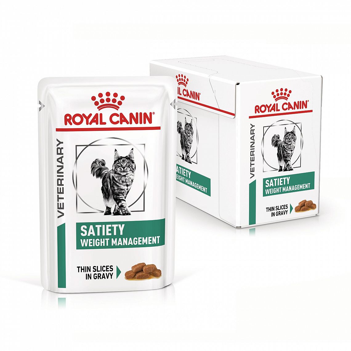 VHN cat Royal Canin Veterinary Satiety Weight Management kapsičky pre mačky 12 × 85 g
